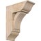 Ekena Millwork Thorton Traditional Smooth Bracket w/ Offset Brace, Douglas Fir, 7 1/2"W x 18"D x 22"H BKT0806X18X22THR01SDF - alternate 1